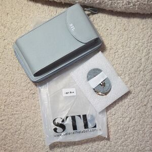 STL Light Blue Crossbody Bag